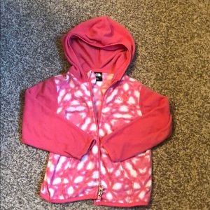 Toddler Northface Glacier Zip Up Hoodie